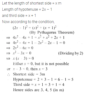 ML Aggarwal Class 10 Solutions for ICSE Maths Chapter 5 Quadratic Equations in One Variable Chapter Test 30