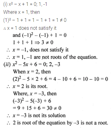 ML Aggarwal Class 10 Solutions for ICSE Maths Chapter 5 Quadratic Equations in One Variable Ex 5.1 3