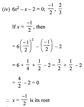 ML Aggarwal Class 10 Solutions for ICSE Maths Chapter 5 Quadratic Equations in One Variable Ex 5.1 5