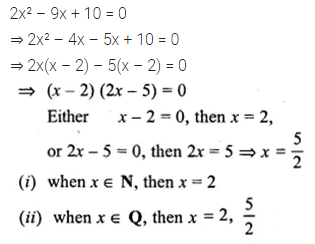 ML Aggarwal Class 10 Solutions for ICSE Maths Chapter 5 Quadratic Equations in One Variable Ex 5.2 13