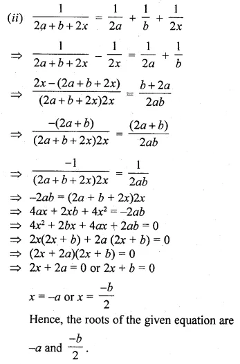 ML Aggarwal Class 10 Solutions for ICSE Maths Chapter 5 Quadratic Equations in One Variable Ex 5.2 29