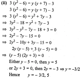 ML Aggarwal Class 10 Solutions for ICSE Maths Chapter 5 Quadratic Equations in One Variable Ex 5.2 9