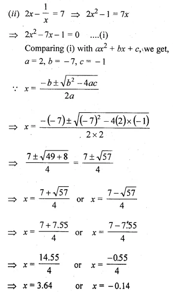 ML Aggarwal Class 10 Solutions for ICSE Maths Chapter 5 Quadratic Equations in One Variable Ex 5.3 19
