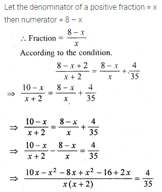 ML Aggarwal Class 10 Solutions for ICSE Maths Chapter 5 Quadratic Equations in One Variable Ex 5.5 13