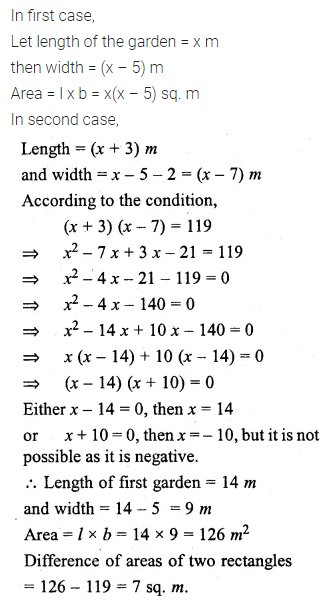 ML Aggarwal Class 10 Solutions for ICSE Maths Chapter 5 Quadratic Equations in One Variable Ex 5.5 19