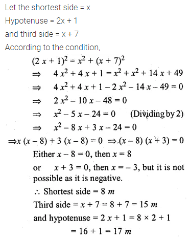 ML Aggarwal Class 10 Solutions for ICSE Maths Chapter 5 Quadratic Equations in One Variable Ex 5.5 26