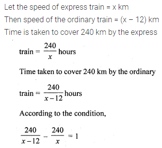 ML Aggarwal Class 10 Solutions for ICSE Maths Chapter 5 Quadratic Equations in One Variable Ex 5.5 33