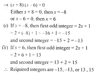 ML Aggarwal Class 10 Solutions for ICSE Maths Chapter 5 Quadratic Equations in One Variable Ex 5.5 4