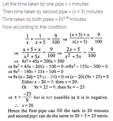 ML Aggarwal Class 10 Solutions for ICSE Maths Chapter 5 Quadratic Equations in One Variable Ex 5.5 41