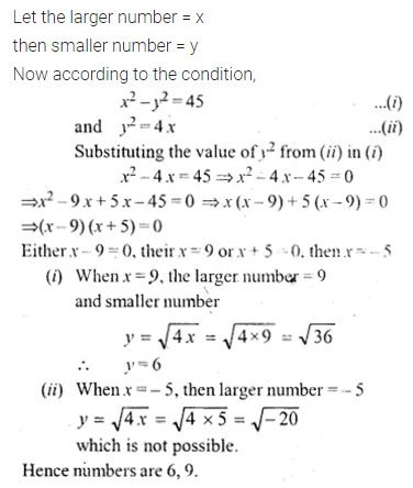 ML Aggarwal Class 10 Solutions for ICSE Maths Chapter 5 Quadratic Equations in One Variable Ex 5.5 8