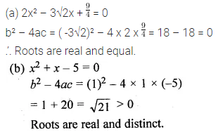 ML Aggarwal Class 10 Solutions for ICSE Maths Chapter 5 Quadratic Equations in One Variable MCQS 14