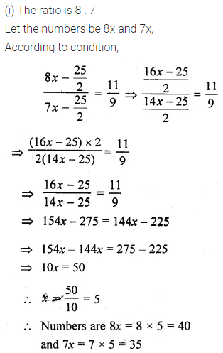 ML Aggarwal Class 10 Solutions for ICSE Maths Chapter 7 Ratio and Proportion Ex 7.1 20