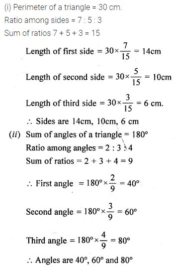 ML Aggarwal Class 10 Solutions for ICSE Maths Chapter 7 Ratio and Proportion Ex 7.1 23