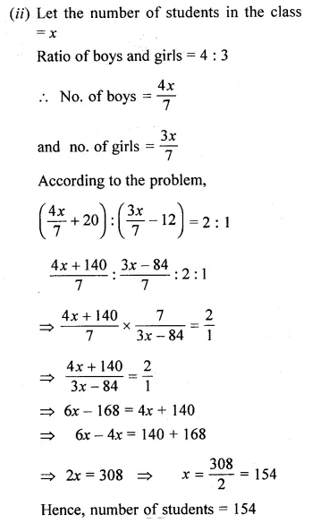 ML Aggarwal Class 10 Solutions for ICSE Maths Chapter 7 Ratio and Proportion Ex 7.1 30