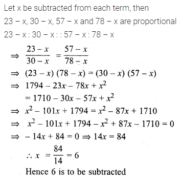 ML Aggarwal Class 10 Solutions for ICSE Maths Chapter 7 Ratio and Proportion Ex 7.2 10