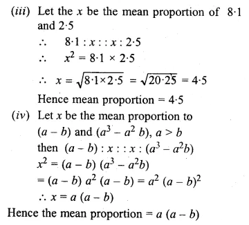 ML Aggarwal Class 10 Solutions for ICSE Maths Chapter 7 Ratio and Proportion Ex 7.2 7