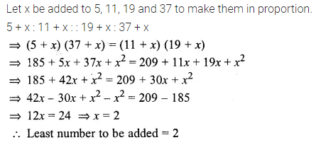 ML Aggarwal Class 10 Solutions for ICSE Maths Chapter 7 Ratio and Proportion Ex 7.2 9