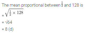 ML Aggarwal Class 10 Solutions for ICSE Maths Chapter 7 Ratio and Proportion MCQS 10