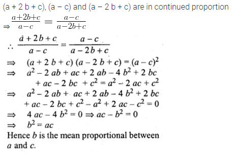 ML Aggarwal Class 10 Solutions for ICSE Maths Chapter 7 Ratio and Proportion MCQS 17