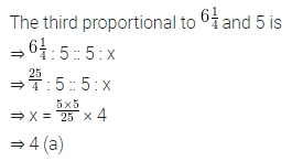 ML Aggarwal Class 10 Solutions for ICSE Maths Chapter 7 Ratio and Proportion MCQS 9
