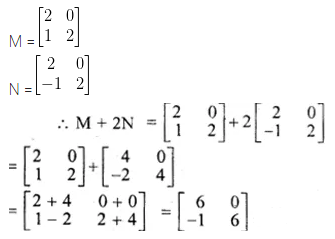 ML Aggarwal Class 10 Solutions for ICSE Maths Chapter 8 Matrices Ex 8.2 1