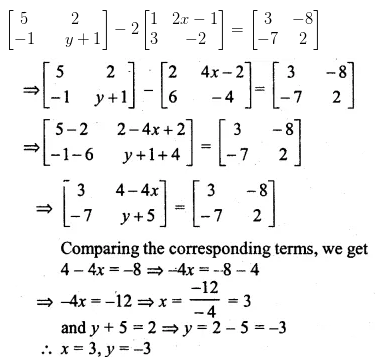 ML Aggarwal Class 10 Solutions for ICSE Maths Chapter 8 Matrices Ex 8.2 13