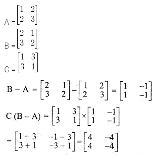 ML Aggarwal Class 10 Solutions for ICSE Maths Chapter 8 Matrices Ex 8.3 13