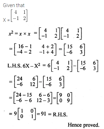 ML Aggarwal Class 10 Solutions for ICSE Maths Chapter 8 Matrices Ex 8.3 18