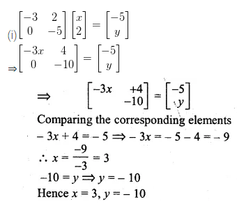 ML Aggarwal Class 10 Solutions for ICSE Maths Chapter 8 Matrices Ex 8.3 23