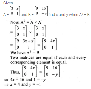 ML Aggarwal Class 10 Solutions for ICSE Maths Chapter 8 Matrices Ex 8.3 30