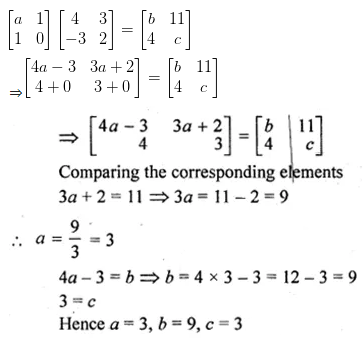 ML Aggarwal Class 10 Solutions for ICSE Maths Chapter 8 Matrices Ex 8.3 32