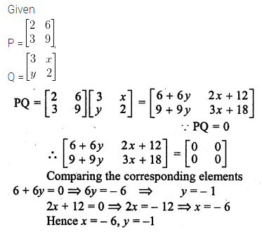 ML Aggarwal Class 10 Solutions for ICSE Maths Chapter 8 Matrices Ex 8.3 35