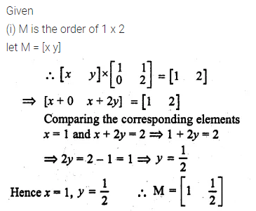 ML Aggarwal Class 10 Solutions for ICSE Maths Chapter 8 Matrices Ex 8.3 36