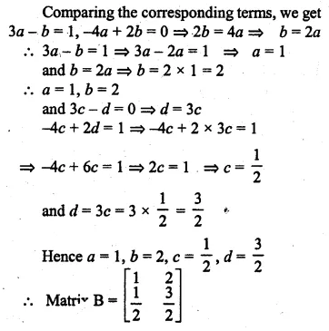 ML Aggarwal Class 10 Solutions for ICSE Maths Chapter 8 Matrices Ex 8.3 42