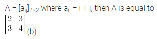 ML Aggarwal Class 10 Solutions for ICSE Maths Chapter 8 Matrices MCQS 1