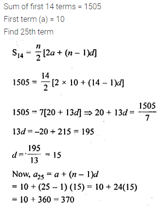 ML Aggarwal Class 10 Solutions for ICSE Maths Chapter 9 Arithmetic and Geometric Progressions Chapter Test 28