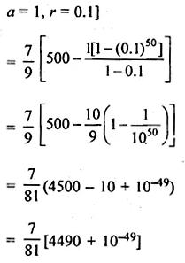 ML Aggarwal Class 10 Solutions for ICSE Maths Chapter 9 Arithmetic and Geometric Progressions Chapter Test 47