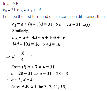 ML Aggarwal Class 10 Solutions for ICSE Maths Chapter 9 Arithmetic and Geometric Progressions Chapter Test 5