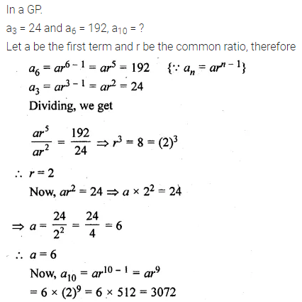 ML Aggarwal Class 10 Solutions for ICSE Maths Chapter 9 Arithmetic and Geometric Progressions Ex 9.4 10