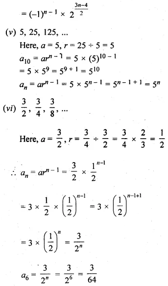 ML Aggarwal Class 10 Solutions for ICSE Maths Chapter 9 Arithmetic and Geometric Progressions Ex 9.4 3