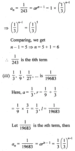 ML Aggarwal Class 10 Solutions for ICSE Maths Chapter 9 Arithmetic and Geometric Progressions Ex 9.4 6