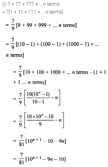 ML Aggarwal Class 10 Solutions for ICSE Maths Chapter 9 Arithmetic and Geometric Progressions Ex 9.5 35