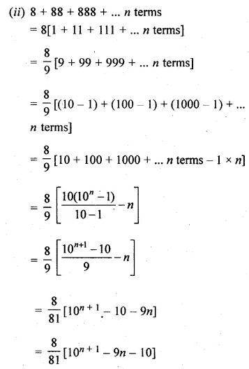 ML Aggarwal Class 10 Solutions for ICSE Maths Chapter 9 Arithmetic and Geometric Progressions Ex 9.5 36