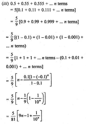 ML Aggarwal Class 10 Solutions for ICSE Maths Chapter 9 Arithmetic and Geometric Progressions Ex 9.5 37