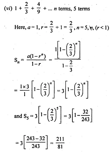 ML Aggarwal Class 10 Solutions for ICSE Maths Chapter 9 Arithmetic and Geometric Progressions Ex 9.5 4