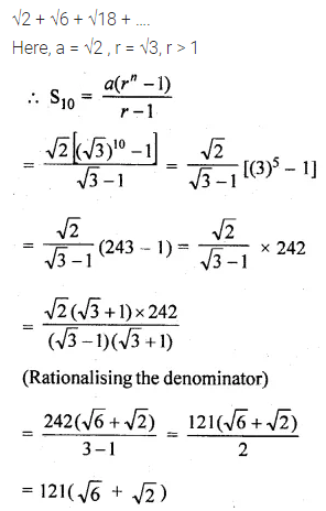 ML Aggarwal Class 10 Solutions for ICSE Maths Chapter 9 Arithmetic and Geometric Progressions Ex 9.5 7