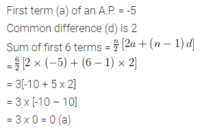 ML Aggarwal Class 10 Solutions for ICSE Maths Chapter 9 Arithmetic and Geometric Progressions MCQS 17