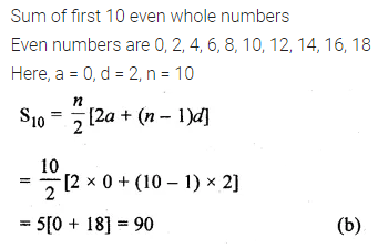 ML Aggarwal Class 10 Solutions for ICSE Maths Chapter 9 Arithmetic and Geometric Progressions MCQS 25