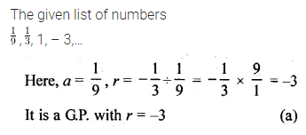 ML Aggarwal Class 10 Solutions for ICSE Maths Chapter 9 Arithmetic and Geometric Progressions MCQS 26