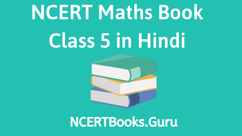 NCERT Maths Book Class 5 in Hindi